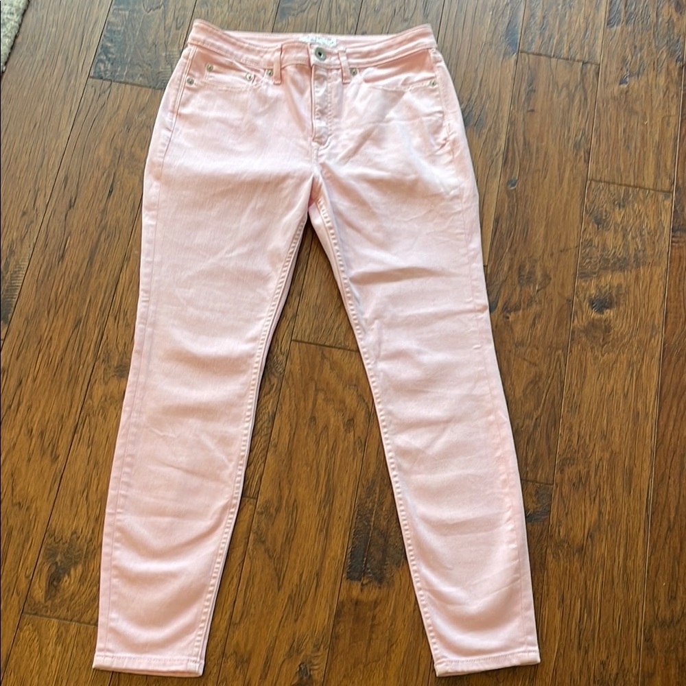 Vineyard Vines Pink Skinny Jeans Lightweight Denim